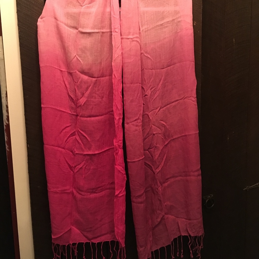 Pink Ombre Scarf